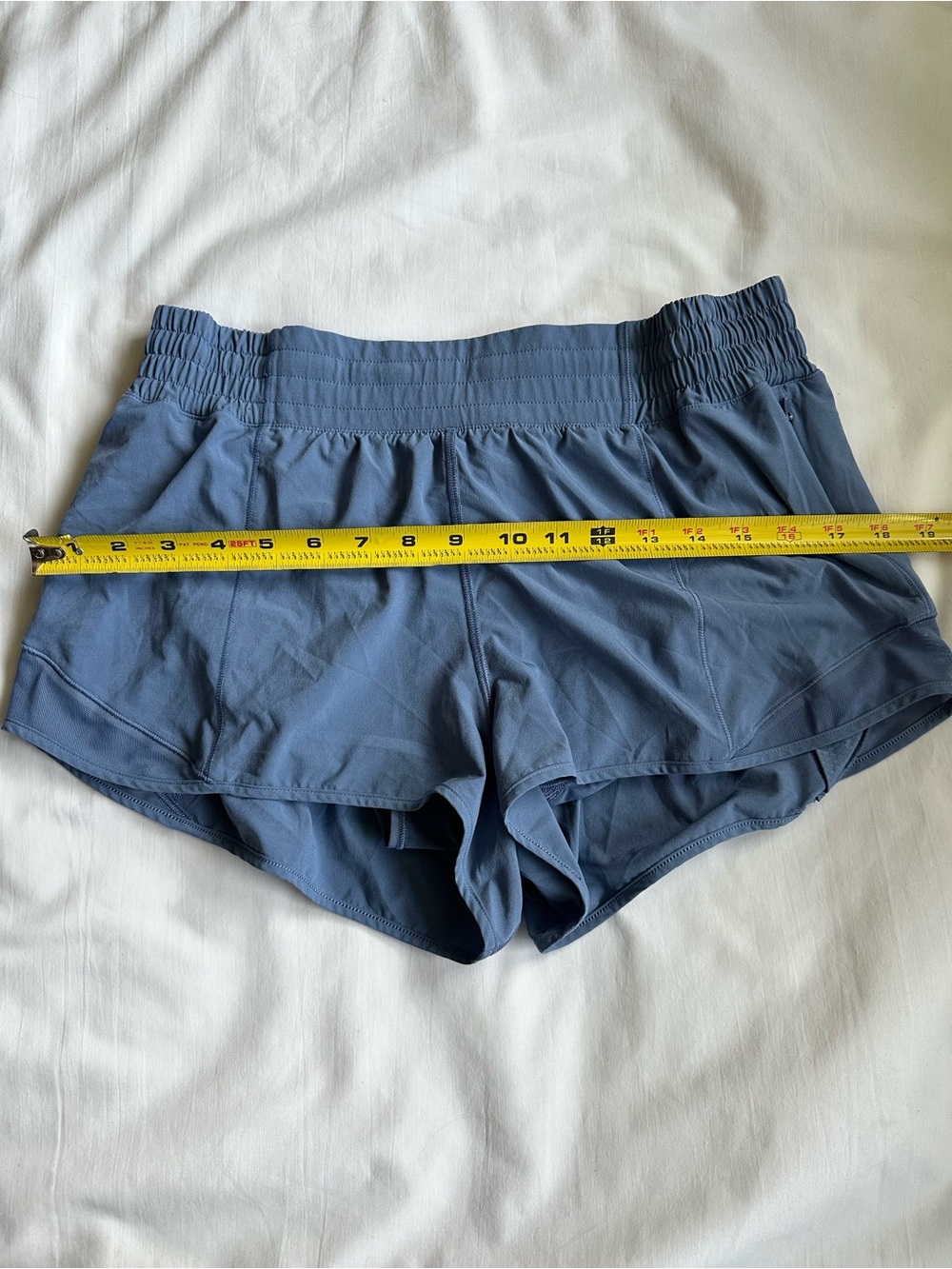 Lululemon Hotty Hot Athletic Running Light Blue Shorts - Picture 7 of 12